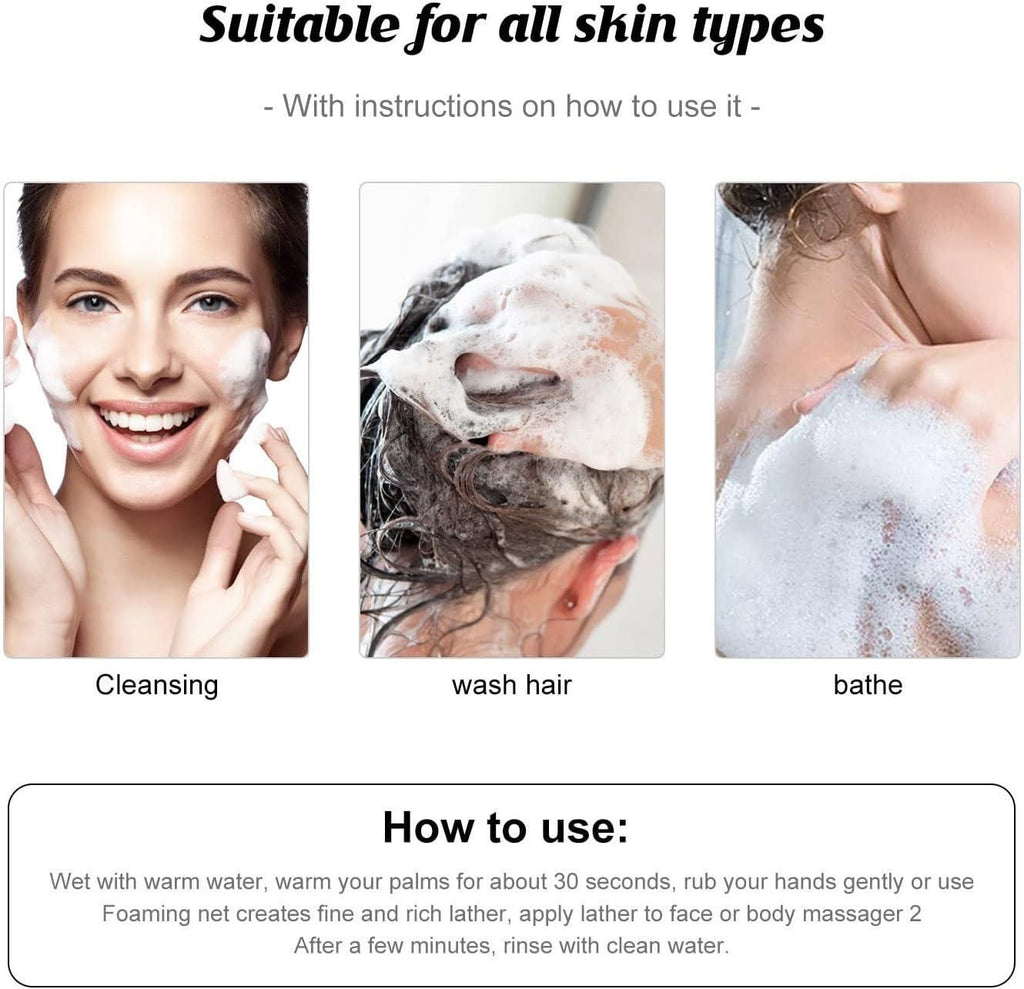 Charcoal Cleansing and Deep Face and Soap Natural Bath Skin